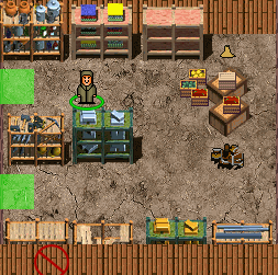 In the storage shed In the storage shed